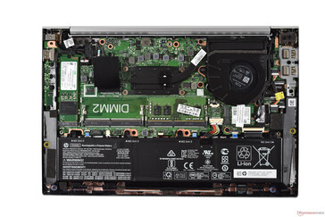 HP EliteBook 835 G7: Vista del interior