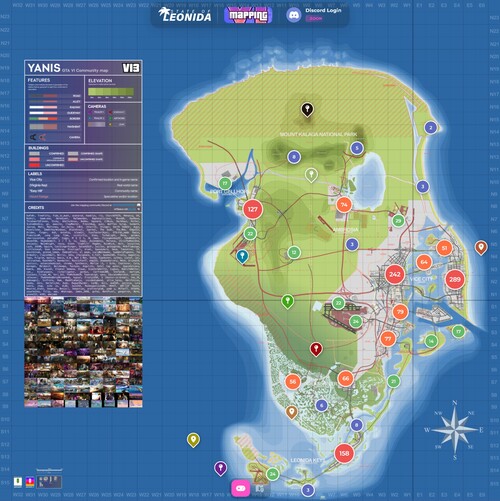 map.stateofleonida.net: se muestra el mapa de GTA 6