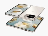 Se dice que el Google Pixel 10 Pro Fold tiene una bisagra más delgada. (Fuente de la imagen: @OnLeaks / Android Headlines)
