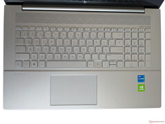 HP Envy 17 cg1356ng - Dispositivos de entrada