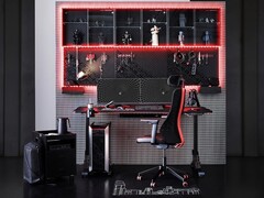 Los muebles para juegos de IKEA han sido diseñados en colaboración con la división ROG de ASUS (Imagen: IKEA)