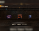 Una captura de pantalla de la biblioteca de juegos de Mortal Kombat Legacy Kollection (fuente de la imagen: Atari YouTube)