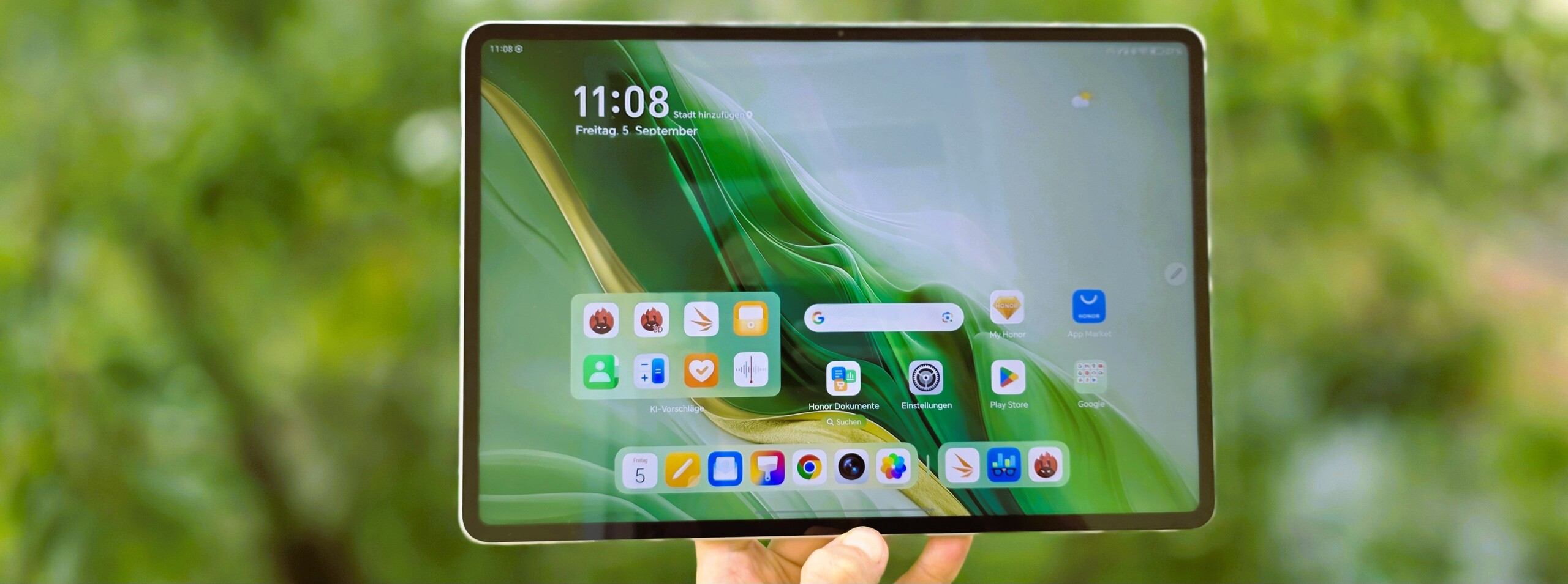 Honor Revisión de la tableta MagicPad3. (Fuente de la imagen: Marcus Herbrich)
