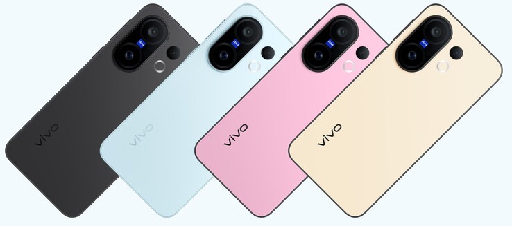 El smartphone Vivo X200 FE se presenta en colores rosa de moda, negro minimalista, azul moderno y amarillo miel claro (Fuente de la imagen: Vivo)