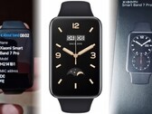 La elegante Xiaomi Smart Band 7 Pro parece estar preparándose para llegar al escenario europeo/global. (Fuente de la imagen: Xiaomi y Reddit u/shonazan - editado)