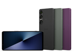 El Xperia 1 VII viene en tres opciones de color en el lanzamiento y una pantalla de 6,5 pulgadas como su predecesor. (Fuente de la imagen: Sony)