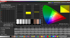 CalMAN - ColorChecker (calibrado)