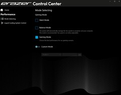 Centro de control Erazer