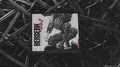 Alfombrilla de cristal para ratón gaming Wallhack SP-005 Berserk con Guts y su armadura de Berserker.