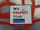 Una imagen decorativa que reza "respetamos su privacidad" (Fuente de la imagen: Marija Zaric vía Unsplash)