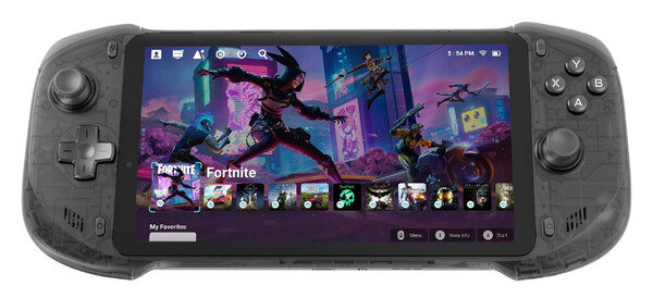 El mando portátil Abxylute One Pro tiene mejor pantalla que el Logitech G Cloud. (Fuente de la imagen: Abyxlute)