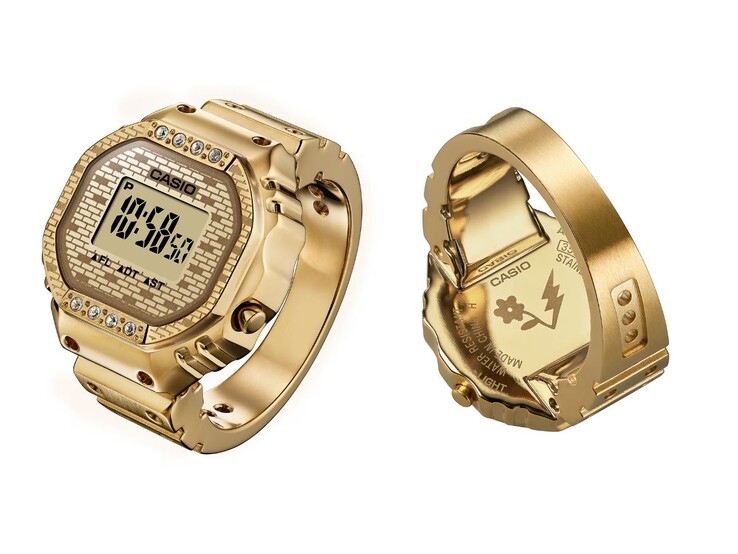 El reloj con anillo Casio x J Balvin CRW001JB-9