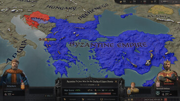 En la imagen: una captura de pantalla del juego «Crusader Kings III».