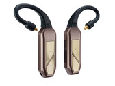 El DAC inalámbrico iFi Go Pod Max se acopla directamente a los IEM y se lleva alrededor de las orejas. (Fuente de la imagen: iFi)