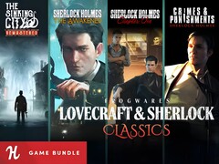 Frogwares Lovecraft and Sherlock Classics Humble Bundle banner (Fuente de la imagen: Humble Bundle con ediciones)