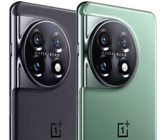 Opciones de color del OnePlus 11 (Fuente: OnLeaks vía GadgetGang)