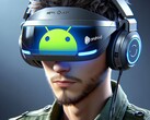 Meta pretende posicionar sus auriculares Quest como la alternativa 'Android' a Vision Pro. (Imagen: Dall-E 3)