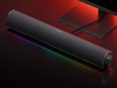 El altavoz Xiaomi Redmi para ordenador lleva incorporadas perlas de luz RGB. (Fuente de la imagen: Xiaomi)