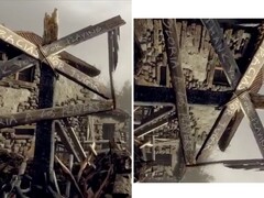 Supuestas referencias a Resident Evil 9 en el vídeo de homenaje al remake de Resident Evil 4. (Fuente de la imagen: PVCFork3 en X)