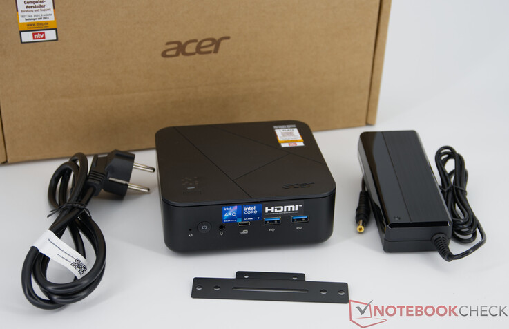 Contenido de la caja del Acer Revo Box RB102