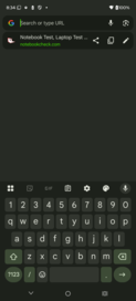 Teclado vertical