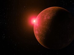 Ilustración de un artista que muestra Mercurio y el Sol - Modificada con Canva. (Fuente de la imagen: The_Nemu - Pixabay)