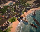 Una imagen que muestra una ciudad en Tropico 5.