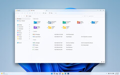 Windows 11 pronto soportará un Explorador de Archivos con pestañas, habiendo recibido ya un rediseño. (Fuente de la imagen: Microsoft)