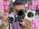 Youtuber Ben's Gadget Reviews muestra imágenes comparativas de una Fujifilm X100VI con los smartphones Vivo X100 Pro y Xiaomi 14 Ultra con cámara insignia.