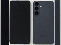Supuestas imágenes de la parte delantera y trasera del Galaxy S26 FE.