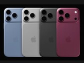 opciones de color rumoreadas para el iPhone 18 Pro.