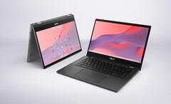 La serie Chromebook CM14 pasó desapercibida durante el CES 2023. (Fuente de la imagen: ASUS)