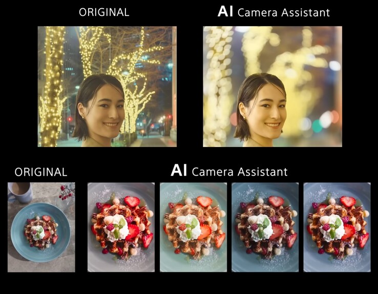 Según Sony, la idea del Asistente de Cámara AI es ayudar a que