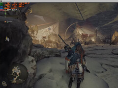 Monster Hunter Wilds funcionando a más FPS con un mod que desactiva las comprobaciones de DLC. (Fuente de la imagen: u/de_Tylmarande en Reddit)