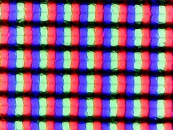 Disposición de los subpíxeles