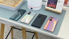 Las opciones de color de Honor 50's. (Fuente: Weibo)