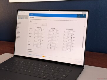 Ajustes de desplazamiento de picos del XPS 16