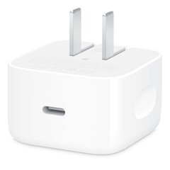 Apple&#039;nuevo adaptador de corriente dinámico de 40 W. (Fuente de la imagen: Apple)