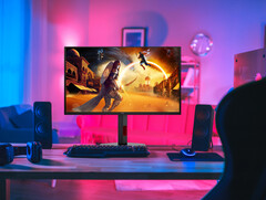 El Agon Gaming Q27G4ZDR tiene un acabado plano y un soporte ergonómico. (Fuente de la imagen: AOC)