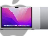 Se espera que el MacBook Pro M2 Apple sea un portátil de nivel básico. (Fuente de la imagen: Apple (2021 MacBook Pro) - editado)