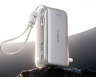 El SuperCharge Pro 3 en 1 viene con dos cables: uno integrado y otro desmontable. En la imagen: un render promocional del banco de energía.