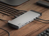 La nueva base de conexión Thunderbolt 5 14 en 1 de Belkin.