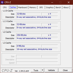 Cachas CPU-Z