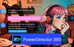 Cyberlink PowerDirector proporciona a los editores de vídeo funciones y efectos de IA local que ahorran tiempo. (Fuente de la imagen: CyberLink)