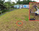 Descubierta por casualidad en un parque por un ciclista de montaña: la DJI Mini 5 Pro, cuyo lanzamiento se espera ya para agosto. (Fuente de la imagen: Mauro Tandoi, editado)