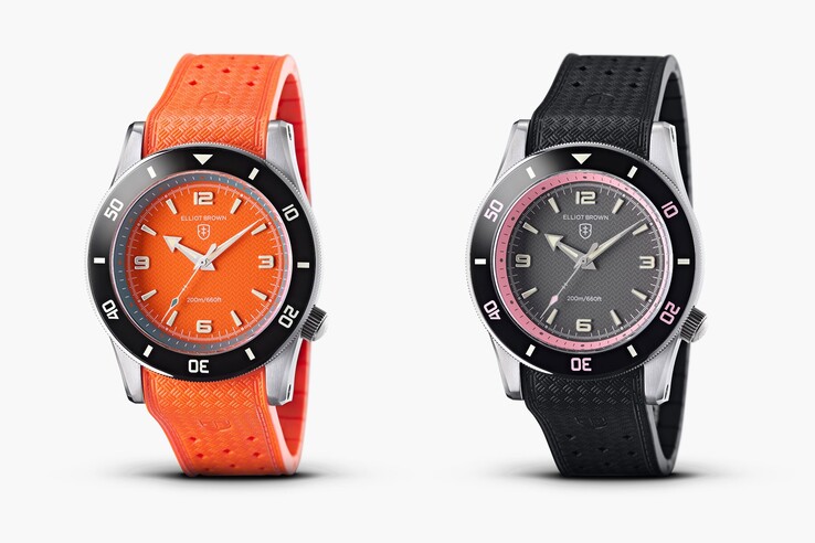 La colección Chromatic de Elliot Brown ofrece una resistencia al agua de 200 metros (20 bar) (Fuente de la imagen: Elliot Brown)