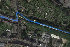 GPS Garmin Edge 500 – straight path