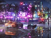 Captura de pantalla de GTA 6 que muestra la vida nocturna de Vice City