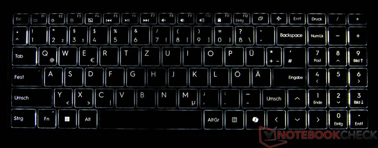 teclado retroiluminado