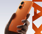 El Turbo 5 Max se ofrecerá en un colorway naranja similar al del iPhone 17 Pro. En la imagen: una imagen promocional que muestra la parte trasera del modelo Sunshine Orange. (Fuente de la imagen: Redmi)